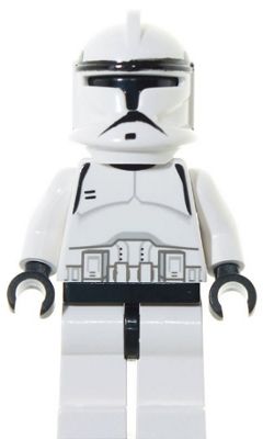 Lego Star Wars Clone Trooper Phase 1 Black Head sw0058 OZON 1297013763