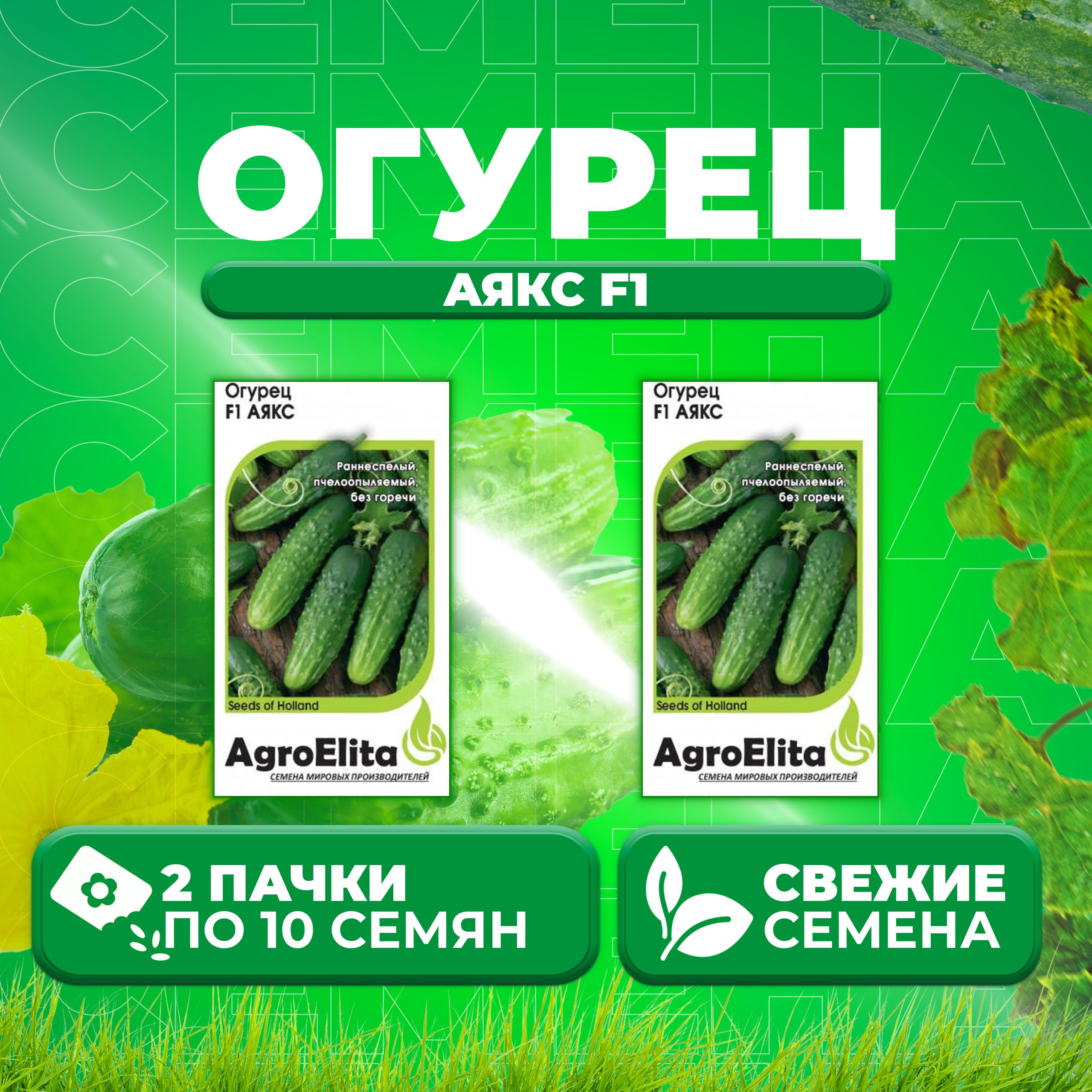 Огурец аякс f1. Огурец аякс f1