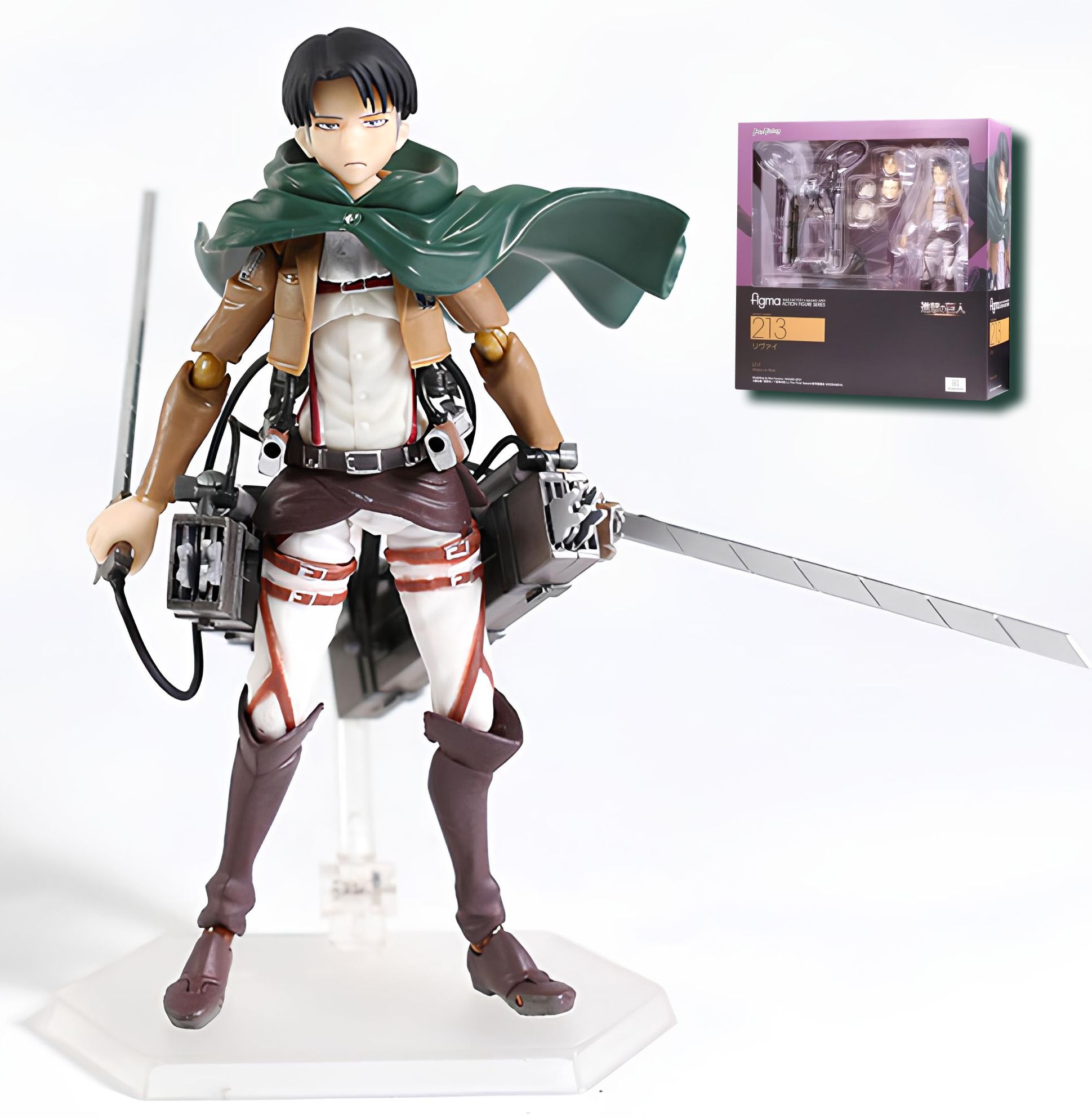 Фигурка Атака Титанов Леви / Attack On Titan (15см) 213