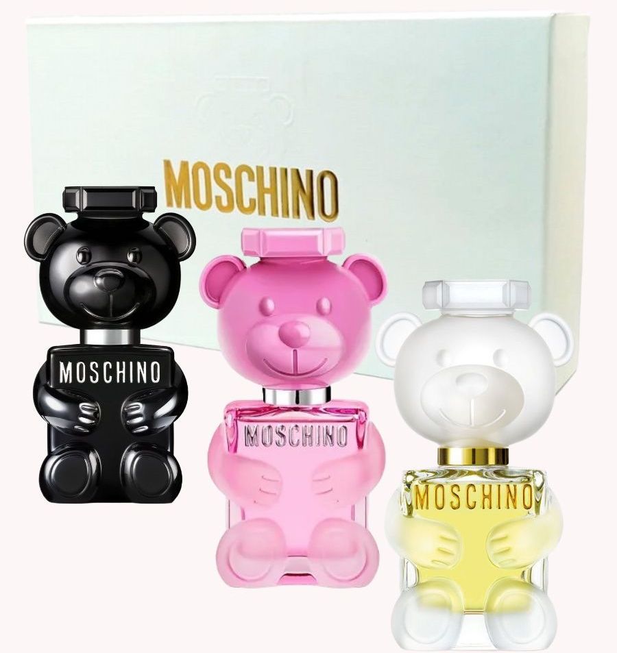 Парфюмерный набор Moschino 3в1 Москино, Туалетная вода для женщин и мужчин,  3х30 мл Вода парфюмерная 30 мл (1319884487)