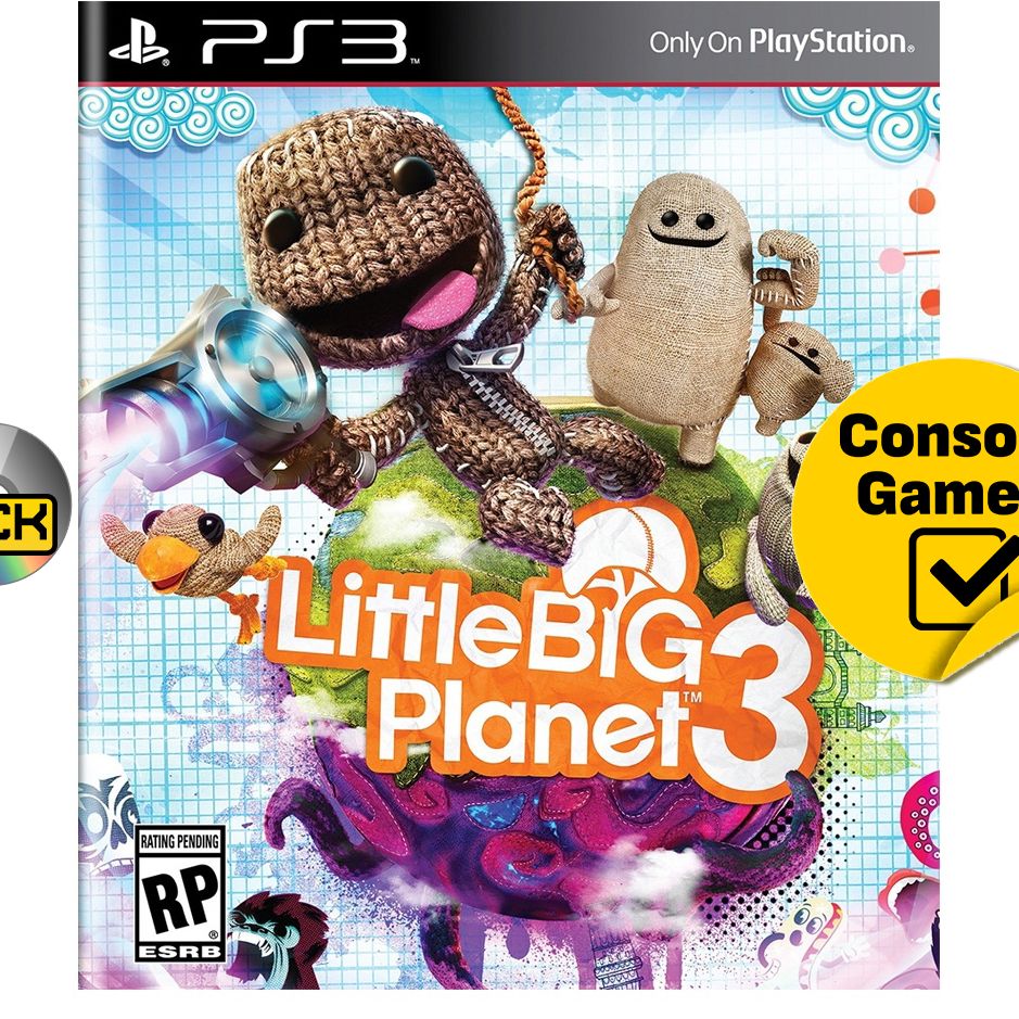 PS3 LittleBigPlanet 3 совместим с PlayStation Move. Товар уцененный