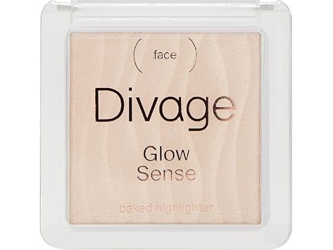 Хайлайтер для лица запеченный DIVAGE Glow Sense Baked Highlighter