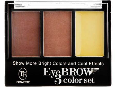 Тени для коррекции бровей TF Cosmetics Eyebrow 3 Color Set