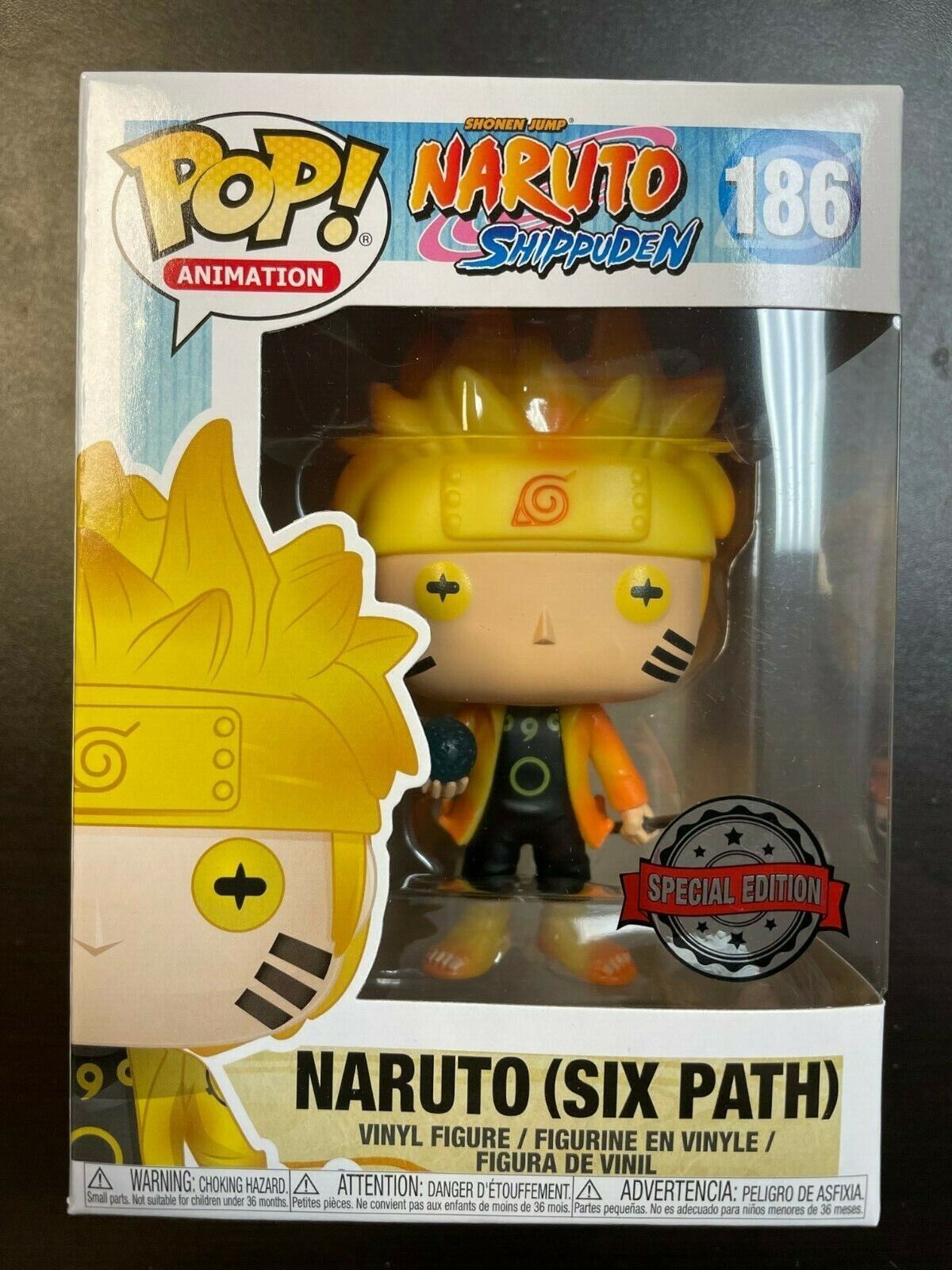 Фигурка Funko Pop! Naruto Six Path GitD (Стикер AAA (Фанко Поп Наруто Шесть  Путей из аниме Наруто)) - купить с доставкой по выгодным ценам в  интернет-магазине OZON (1362093084)