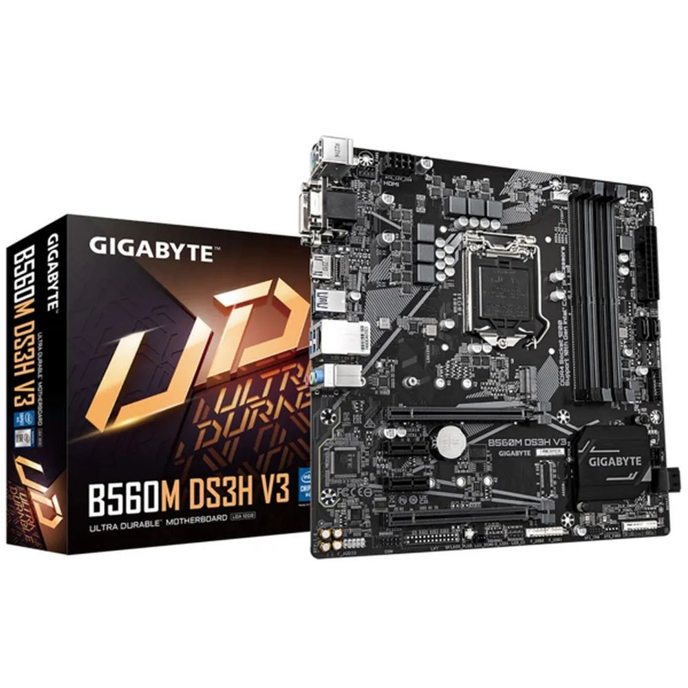 Материнская плата Gigabyte B560M DS3H V3 купить по низкой цене с ...