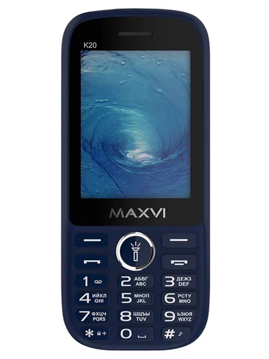 Телефон Maxvi K20 Blue