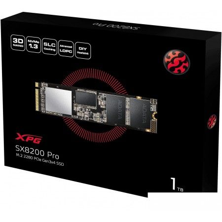 ADATA1ТБВнутреннийSSD-дискXPGSX8200Pro1TBASX8200PNP-1TT-C(XPGSX8200Pro1TBASX8200PNP-1TT-C)