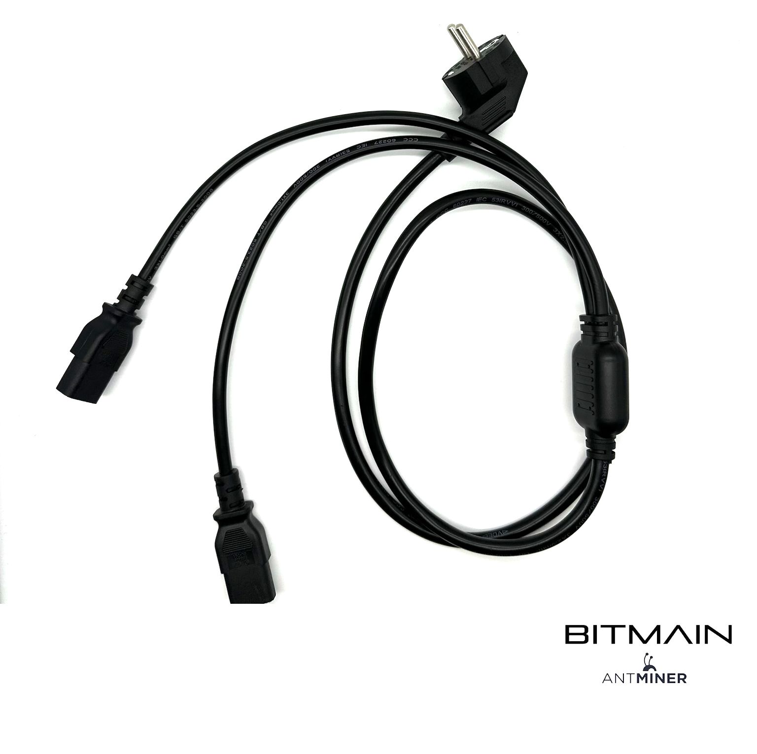 Шнур питания провод двойной асика Bitmain C13 3*2.5 3*1.5