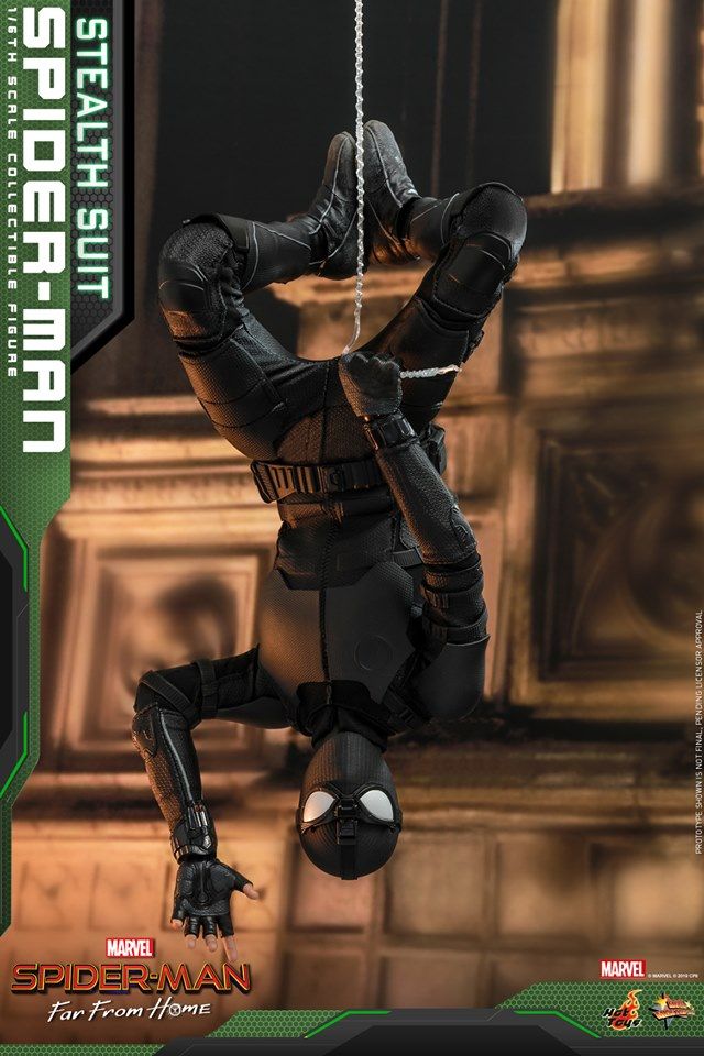 Hot Toys MMS540 Spider Man Far From Home Spider Man STEALTH SUIT 1 6 OZON 1372027865