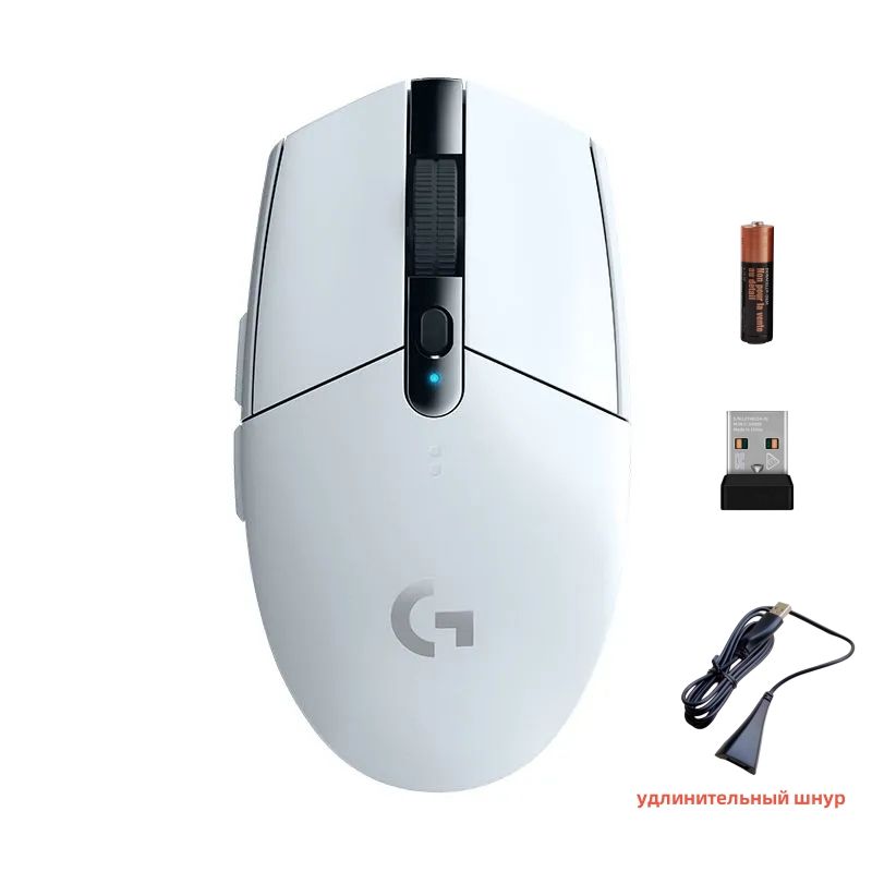 ИгроваямышьбеспроводнаяG304,белый