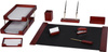 Набор настольный Delucci 9 предметов, красное дерево - изображение