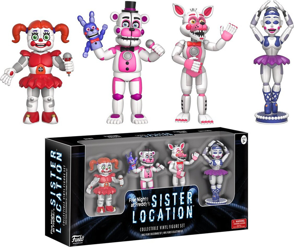 fnaf 5 inch action figures