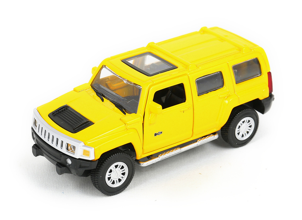 yellow hummer h3