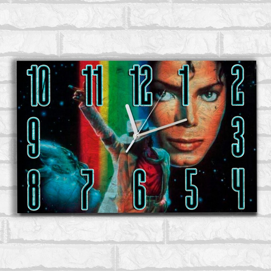 Настенные бесшумные часы ОСП игра Michael Jackson's Moonwalker (Sega ...