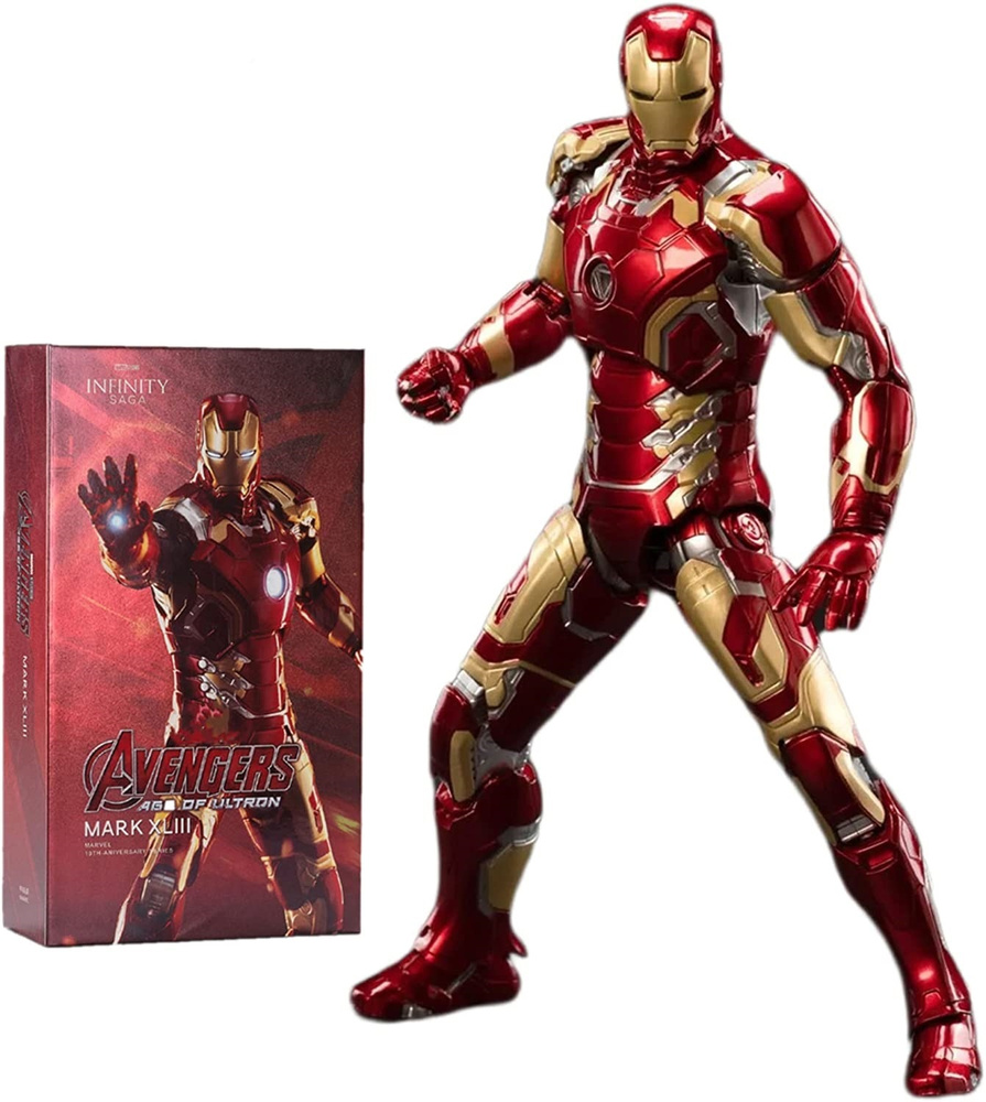 Фигурка Marvel 18см Железный человек Марк 43 - купить с доставкой по ...