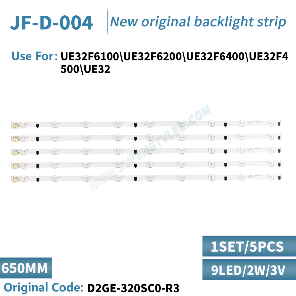 Десять комплектов Подсветка для ТВ Samsung UE32F5000AK / UE32F5300AK ...