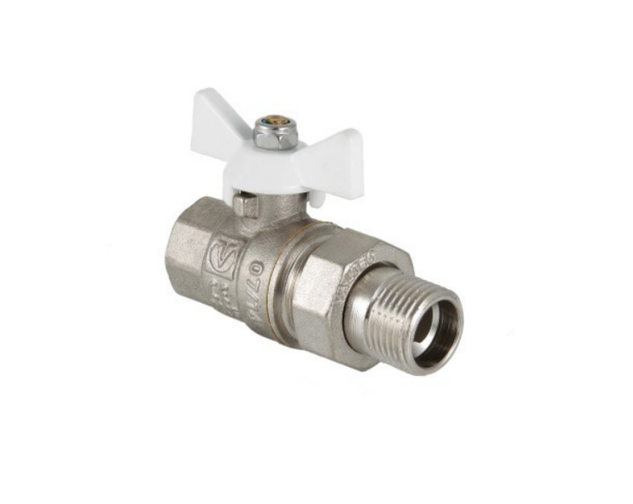 Кран шаровой Valtec Base VT.227.NW.04 полнопроходной латунный с ...