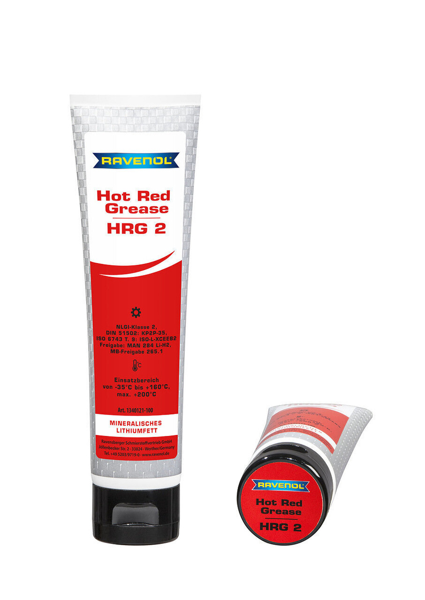 Смазка RAVENOL Hot Red Grease HRG 2 ( 0,1кг) - купить в интернет ...