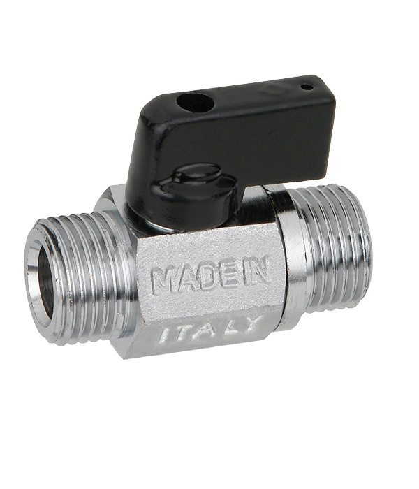 Кран шаровый мини Bugatti 1/2\", наружная резьба, 08100017 - купить по ...