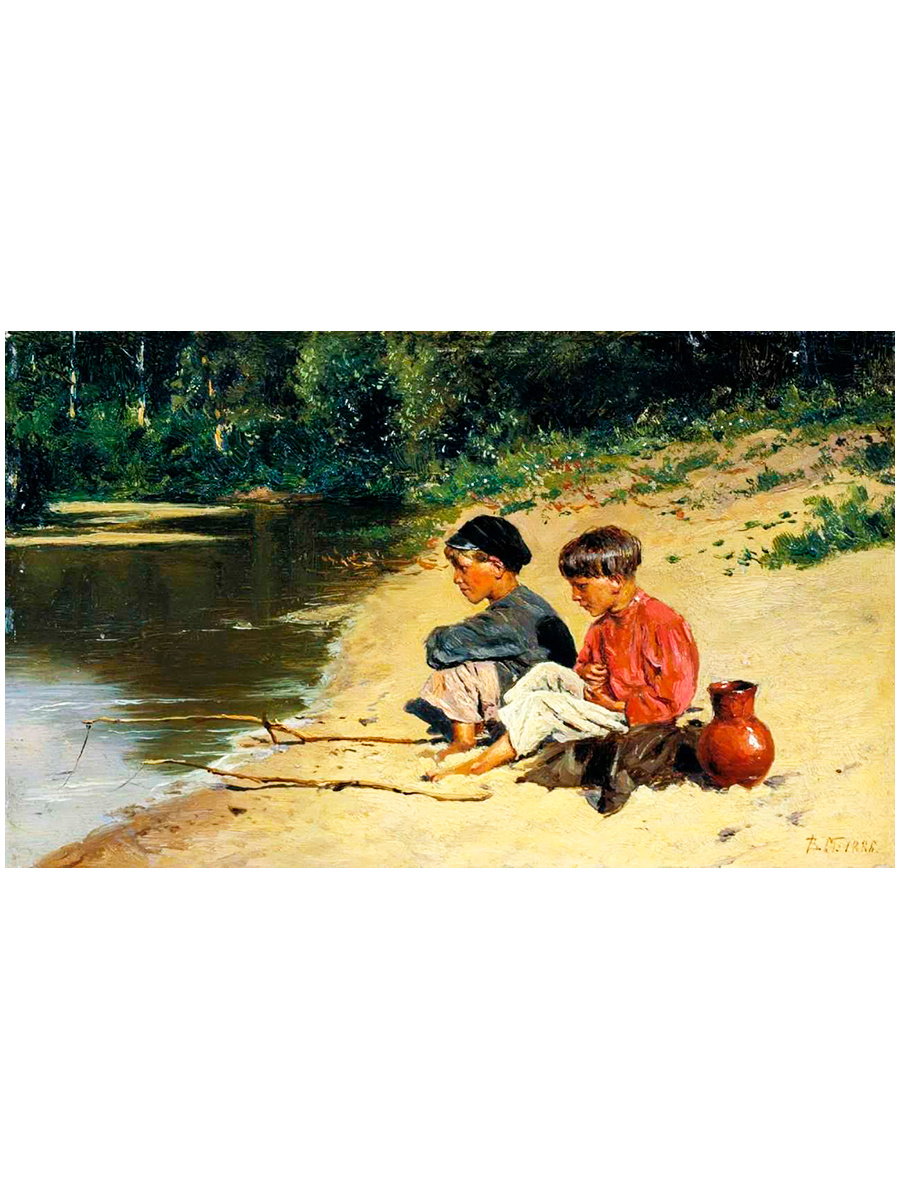 Маковский крестьянские дети картина