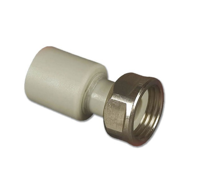 Муфта полипропиленовая с накидной гайкой FV-Plast 20х1/2 (226020 ...