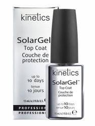 Kinetics, Верхнее покрытие для лака SolarGel Top Coat, 15 мл. Хиты продаж