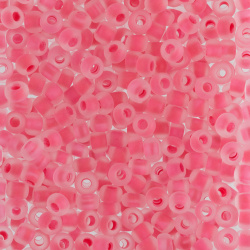 Бисер круглый PRECIOSA 5, 10/0, 2,3 мм, 500 г, (Ф208), розовый матовый. Лучшая цена