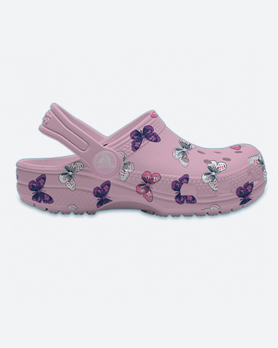 crocs classic butterfly