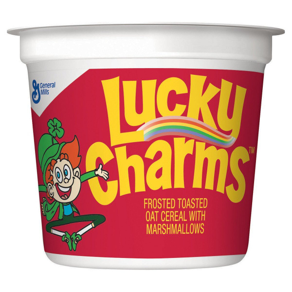 Хлопья Лаки Чармс Lucky Charms с маршмелоу в чашке, 48гр - купить с ...