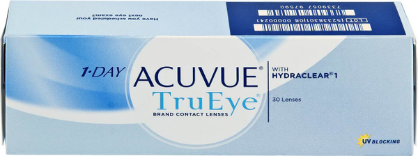 Линзы контактные однодневные Acuvue TruEye, 30 шт -10 Радиус кривизны 8 ...