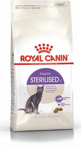 ROYAL CANIN Feline Health Nutrition Regular Sterilised-37 корм для ...
