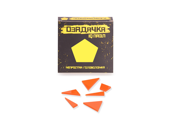 IQ пазл (iq puzzle) Озадачка Пятиугольник - купить с доставкой по ...