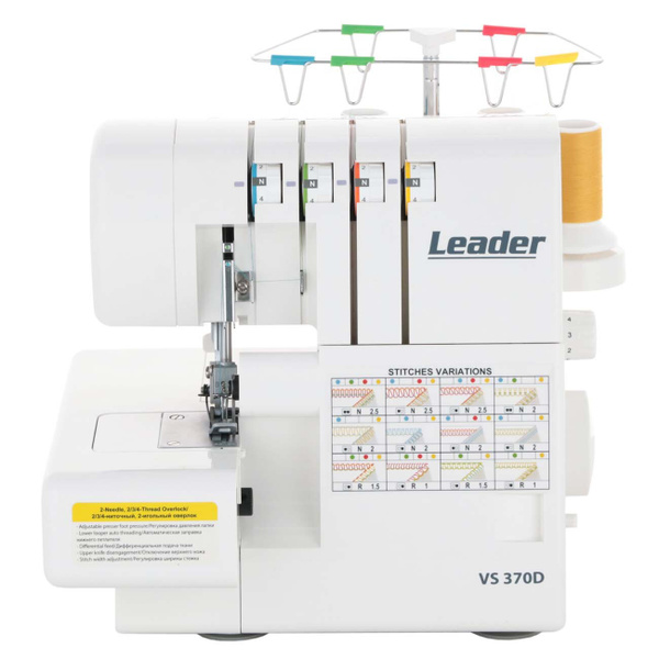 Оверлок Leader VS 370D купить c доставкой на OZON по низкой цене ...