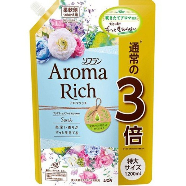 Aroma Rich Sarah / Японский кондиционер для белья концентрированный с ...