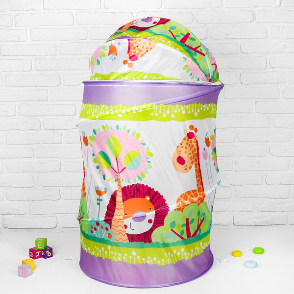 Корзина для игрушек Сима-ленд 4482744, 60х60х80 см - купить по низкой ...