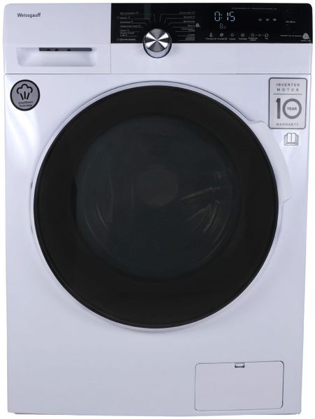 Стиральная машина Weissgauff WMD 6150 DC Inverter Steam, белый - купить ...