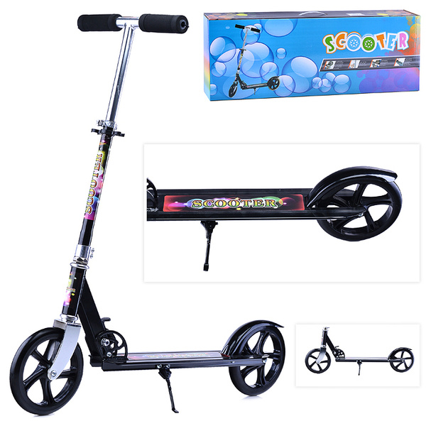 Самокат Городской UralToys детский двухколесный, с раздвигающимся рулем ...