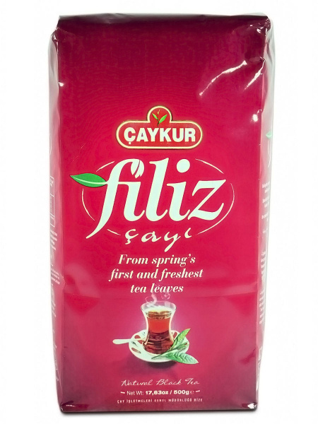 Турецкий чёрный чай Caykur Filiz 500г - купить с доставкой по выгодным ...