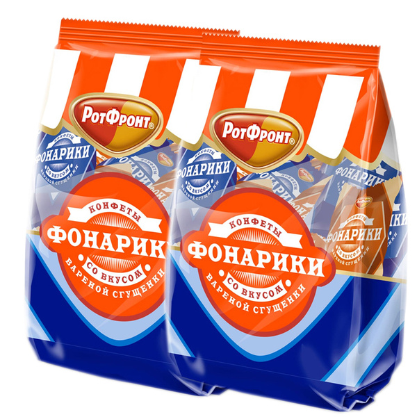 Характеристики Конфеты Фонарики, Рот Фронт, 2*200 гр. подробное ...