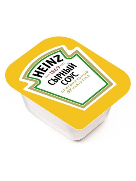 Соус сырный Heinz, 25x25мл - купить с доставкой по выгодным ценам в ...