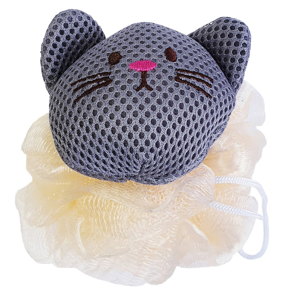 Котик мочалка