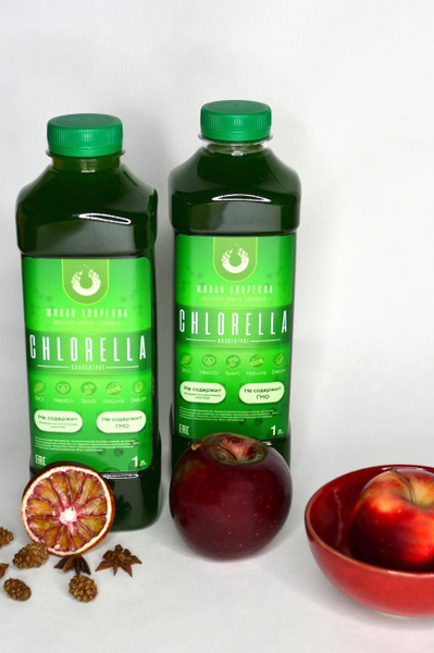 Живая хлорелла концентрат Chlorella in 100% - купить с доставкой по ...