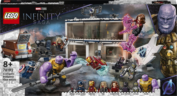 Конструктор LEGO Marvel Avengers Movie 4 76192 Мстители Финал решающая ...