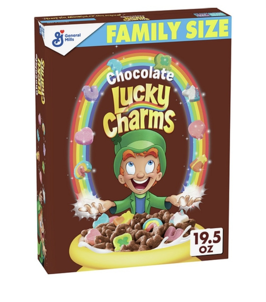 Хлопья Lucky charms шоколадные - купить с доставкой по выгодным ценам в ...