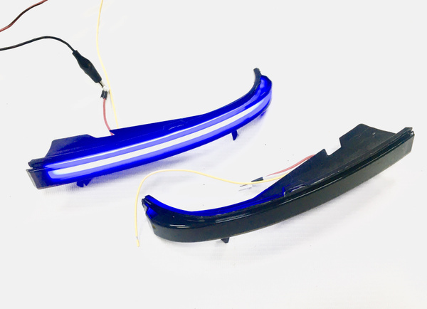 Повторители поворотов в зеркала плавающие мульти ПЛАЗАМА цветная ...