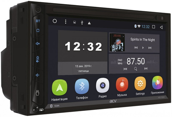 Автомагнитола ACV AD-72102 DIN - купить в интернет-магазине OZON с ...
