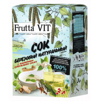 Сок FRUTTA VIT Березовый "с пониженным содержанием сахара",Без ...