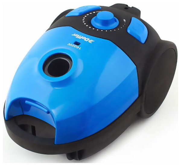 Бытовой пылесос Doffler VCB 1606 BLUE, черный, голубой - купить по ...