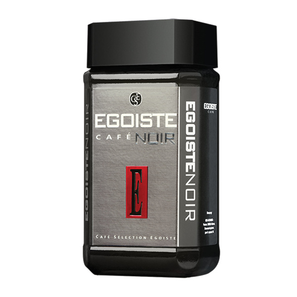 Кофе растворимый EGOISTE "Noir", сублимированный, 100 г, 100% арабика ...