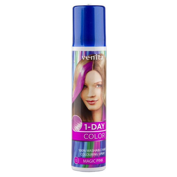 VENITA Спрей для волос оттеночный 1-DAY COLOR тон Magic pink 50 мл ...